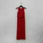 NWT Womens Red Round Neck Sleeveless Pullover Long Maxi Dress Size XS image number 1