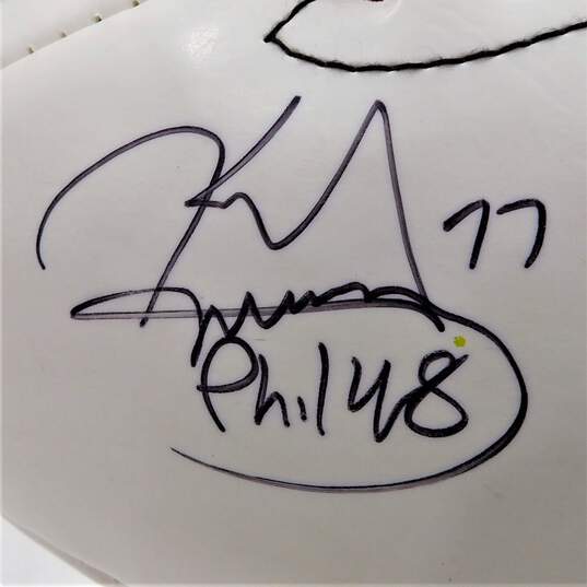 Super Bowl LI Autographed Football HOF Winslow HOF Doleman+ image number 4