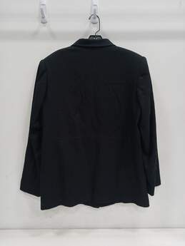 Sag Harbor Women's Black Wool Suitcoat Size 10 alternative image