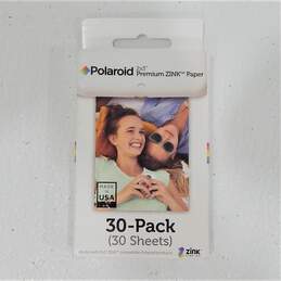 Zink 2x3 Premium Photo Paper (30 Pack) Compatible with Polaroid Snap & More