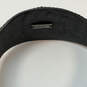 Designer Stella & Dot Gold-Tone Black Leather Adjustable Wrap Bracelet image number 4