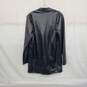 Pretty Little Thing Black Faux Leather Jacket WM Size 4 NWT image number 2