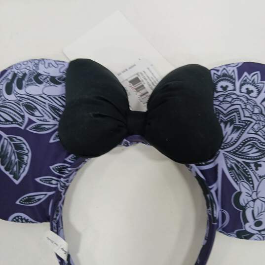 Disney Vera Bradley Purple Mickey Mouse Ears Headband W/Tags image number 4