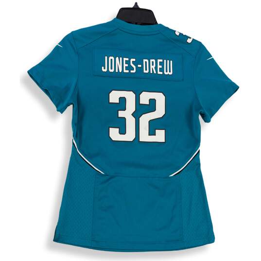 Womens Blue Jacksonville Jaguars Jones-Drew #32 NFL Jersey Size Small image number 2