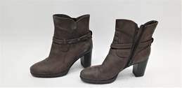 Soul Naturalizer Women's Brown Faux Suede Booties Size 11M