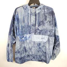 Nike Women Blue Wave Dye Jacket M