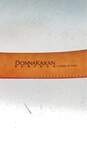 Donna Karan Orange Leather Belt Size M image number 3