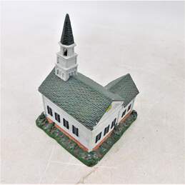 Lang and Wise Town Hall Collectibles Stonington Church Miniature IOB alternative image