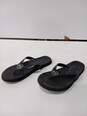 Michael Kors Women's Black Jet Set Signature Sandals Flip Flops Size 8 image number 3