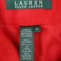 Ralph Lauren Women Red Blazer Sz 12 NWT image number 3