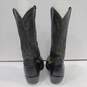 Double H Men's Black Leather Boots Size 9.5D image number 4