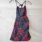 Urban Outfitters Electric Heart Strappy Floral Back Mini Dress Women's Size SP image number 1