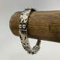 Designer Brighton Silver-Tone Curly Scrolls Bar Links Chain Bracelet image number 1