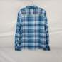 Patagonia Blue Plaid Organic Cotton Button Up Shirt MN Size M image number 2