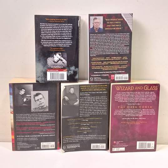 Stephen King Paperback Novels Assorted 5pc Lot image number 2