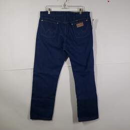 Mens Cotton Medium Wash 5-Pockets Design Denim Straight Leg Jeans Size 36x30 alternative image