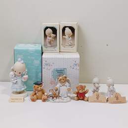 6PC Assorted Precious Moments & Cherished Teddies Figurines
