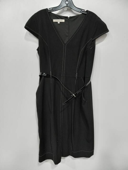 Evan Picone Women's Black Sleeveless Dress Size 12 - NWT image number 1