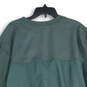 NWT Womens Green Crew Neck Long Sleeve Pullover Sweatshirt Size 3X image number 4