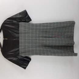 DKNY Women Plaid Midi Dress 4 S alternative image