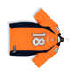 Unisex Adults Orange Denver Broncos Peyton Manning Football Jersey Size M image number 1