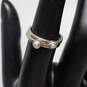2 Janice Girardi Signed Sterling Silver Stackable Rings (Size 5.50-5.75) - 3.4g image number 1