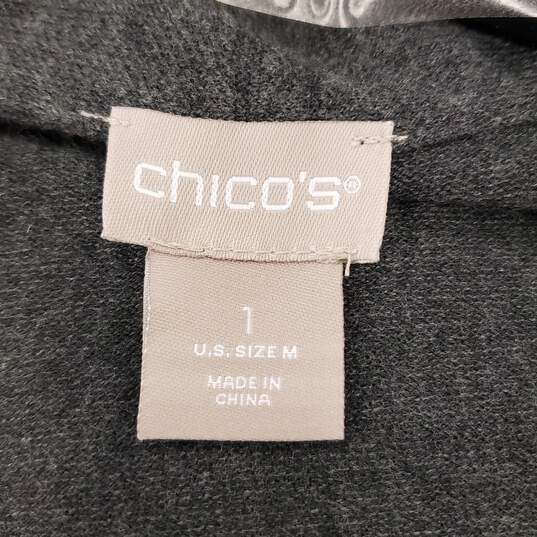 Chico's Women Grey Sweater 1 image number 4