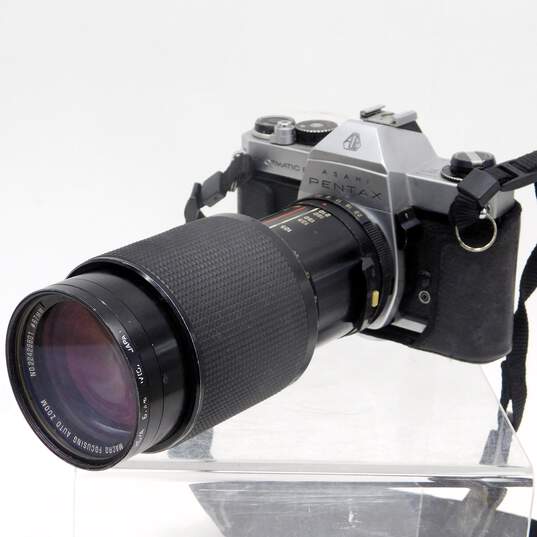 Asahi Pentax SPF Spotmatic F SLR 35mm Film Camera W/ 70-210mm Lens image number 1
