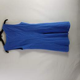 Ann Taylor Women Blue Dress 8P alternative image