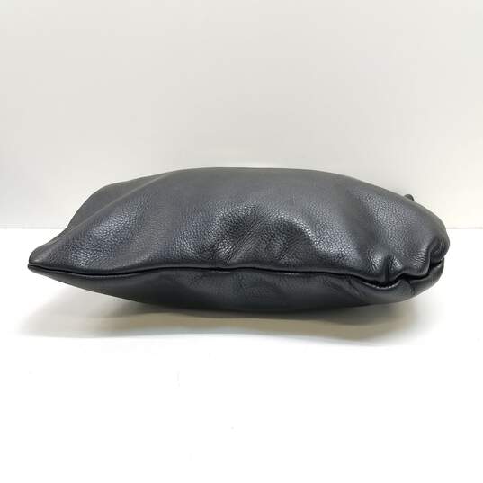 Cole Haan Black Leather Shoulder Bag image number 8