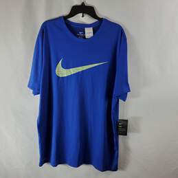 Nike Men Blue T-Shirt XXLT NWT