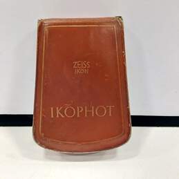Zeiss Ikon Ikophot Light Meter, Exposure Meter In Leather Case alternative image
