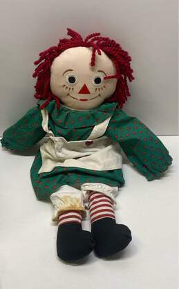 Snowden Raggedy Ann And Andy 1998 Christmas Jumbo Dolls 24 Inch Lot Of 2 alternative image