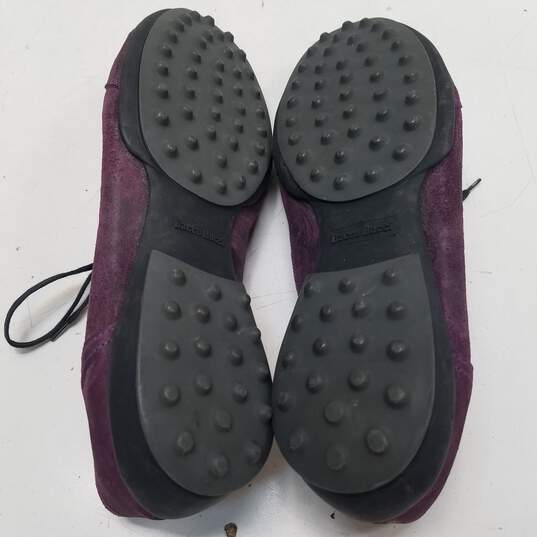 Bacco Bucci Cheechoo Purple Suede Lace Up Sneakers Men's Size 12 M image number 6