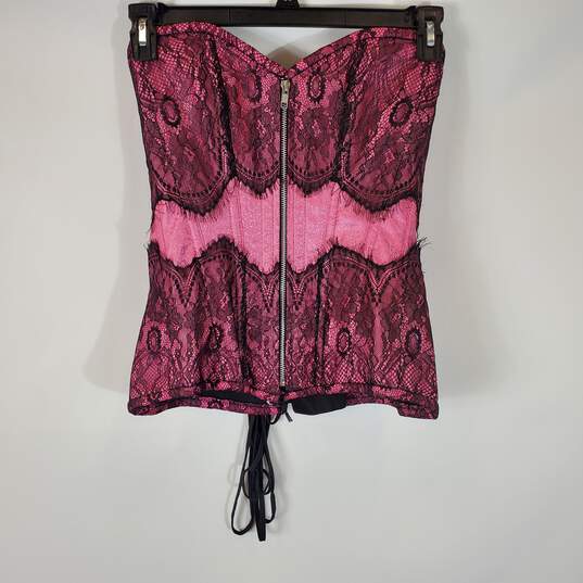 Top Drawer by Daisy Corsets Pink Corset SZ M NWT image number 1