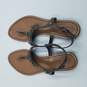 Moschino Cheap & Chic Heart Sandal Women's Sz 6 Brown image number 6