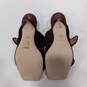 Coach Women's Kyle Wine Sandals with Calf Fur Size 10B NWT image number 6