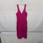 BeBe Magenta Knit Bodycon Sleeveless Dress WM Size M image number 1