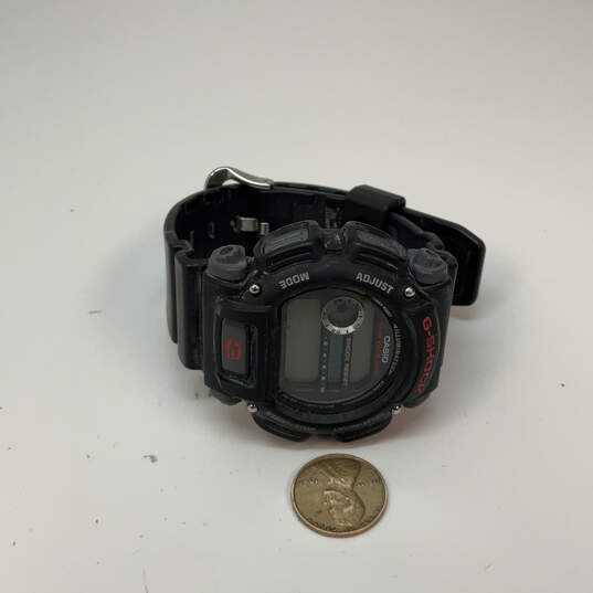Designer Casio G-Shock DW-9052 Black Chronograph Alarm Digital Wristwatch image number 3