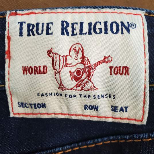 True Religion Women Dark Blue Jeans Sz 31 image number 7