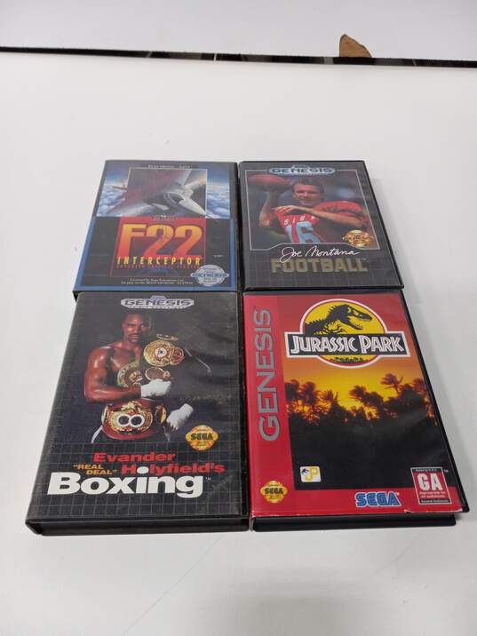 Lot Of 4 Sega Genesis Game Cartridges image number 1
