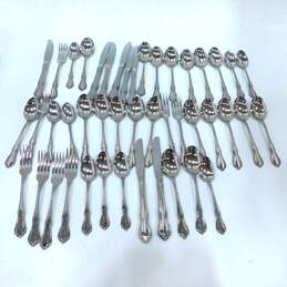 CHATEAU Oneidacraft Deluxe Stainless Flatware Set of 46 Pieces