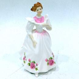 Vintage Royal Doulton Peggy Davies November Figure Of The Month Figurine