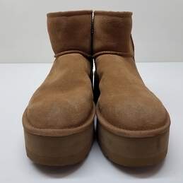 Ugg Women's Classic Ultra Mini Platform Boots Brown Chestnut Size 9 alternative image