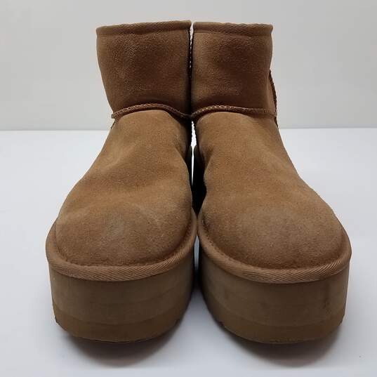 Ugg Women's Classic Ultra Mini Platform Boots Brown Chestnut Size 9 image number 2