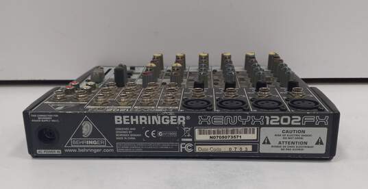 Behringer Xenyx 1202FX Mixer image number 6