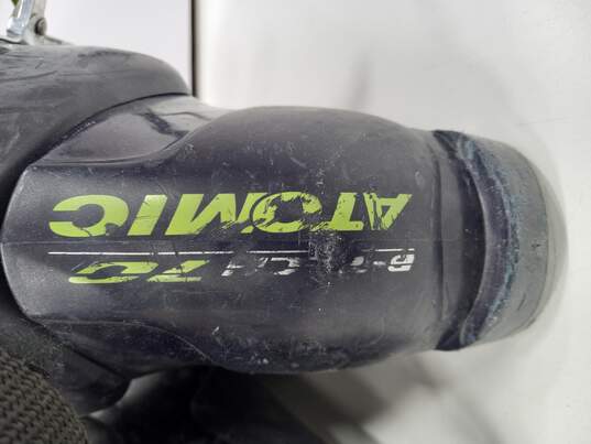 Atomic B-Tech Men's Black/Green Ski Boots Size 28.5-29 image number 6