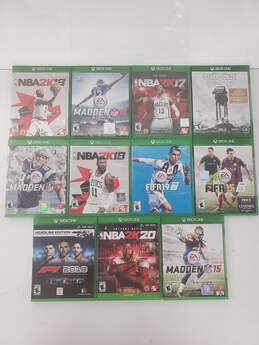 x11 Lot of XBox One Video Games alternative image