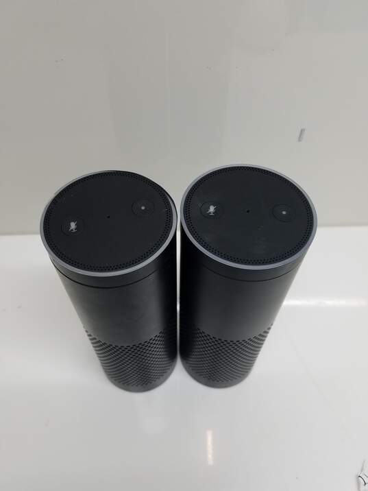 Lot of 2 Amazon SK705Di Echo 1st Generation Smart Speakers image number 2