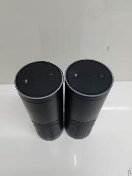 Lot of 2 Amazon SK705Di Echo 1st Generation Smart Speakers alternative image
